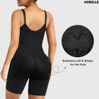 Mirelle SculptFit Seamless Zip-Up Tummy Control Bodysuit